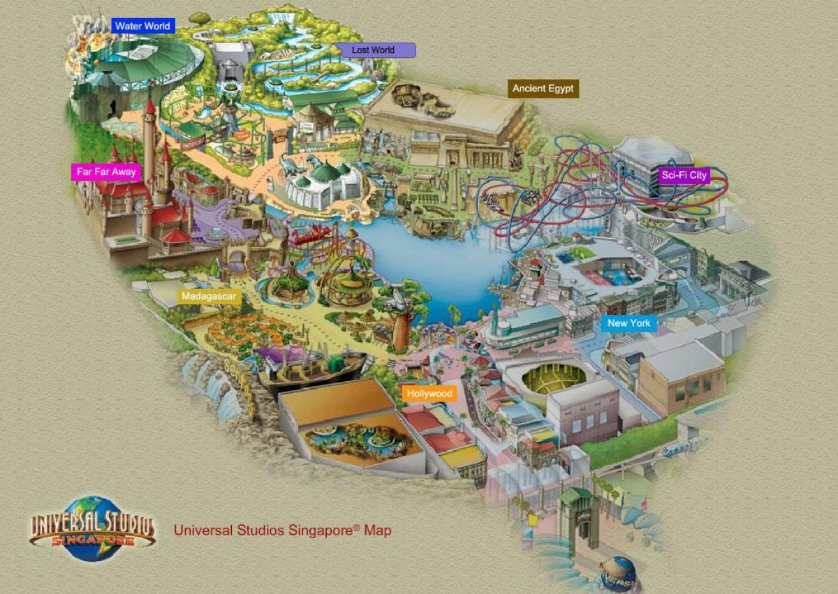 resorts world sentosa map