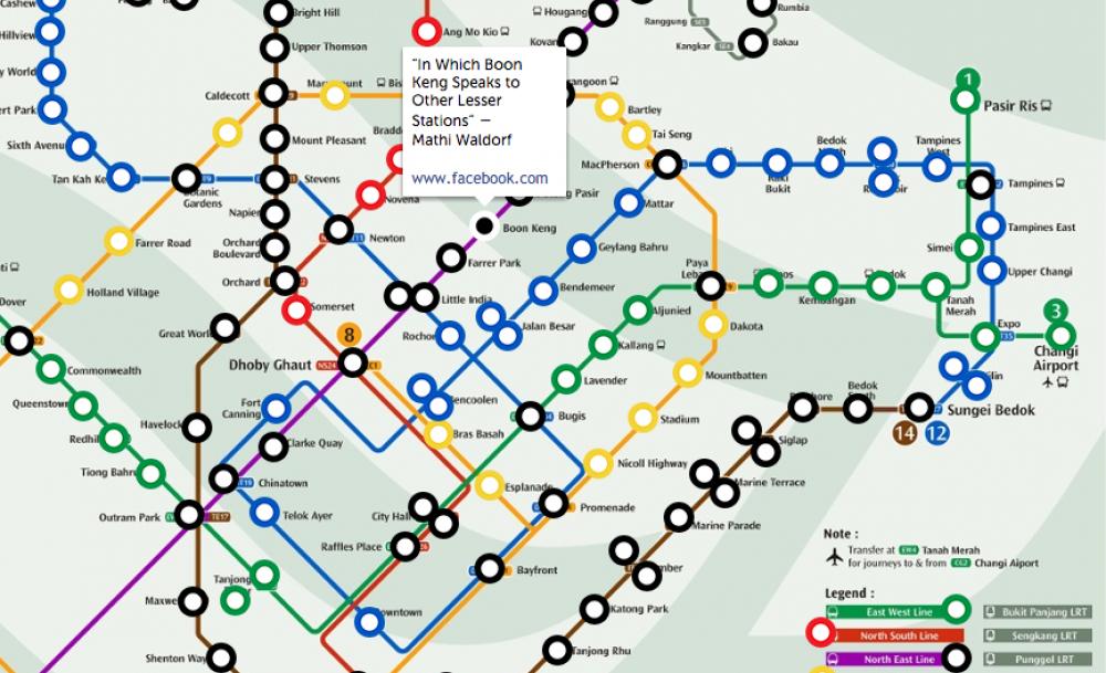 Singapore MRT Map PDF